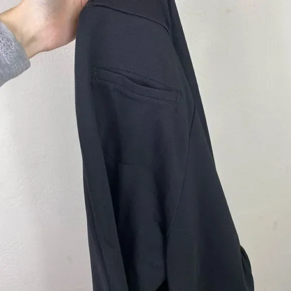 Betabrand Black The Sassiest Pant Yoga Dress Pant Skort Combo Size L Petite - Picture 4 of 7